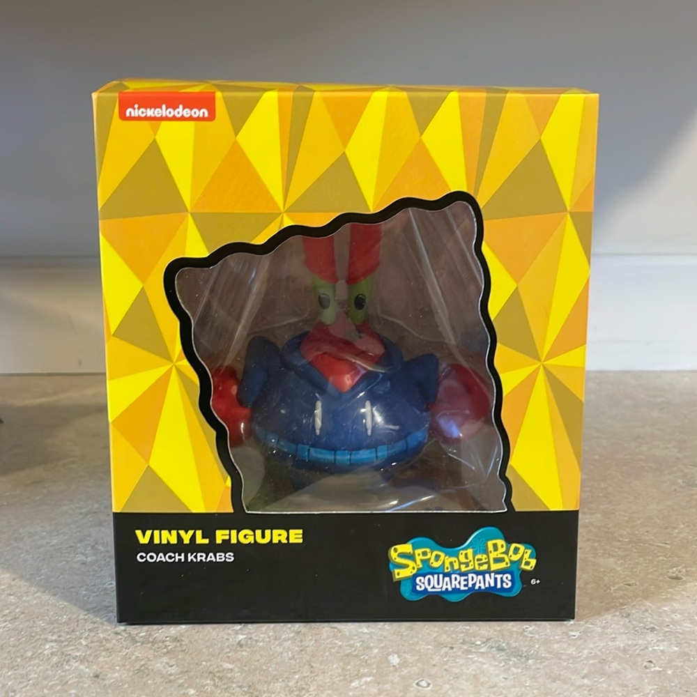 SpongeBob Coach Krabs Vinyl Figure